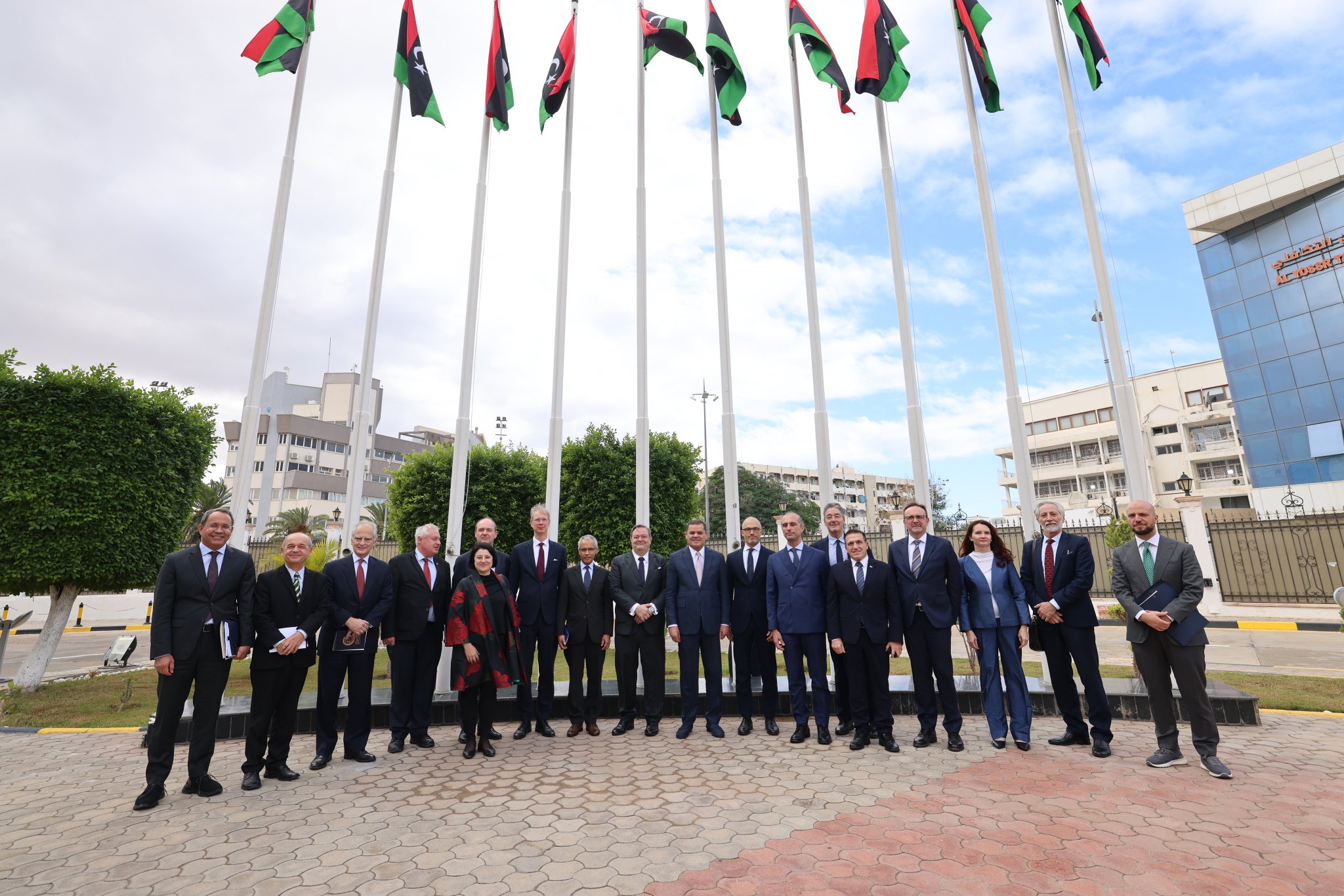Акредитираните за Либия ръководителите на мисии на държавите членки на ЕС осъществиха посещение в Триполи